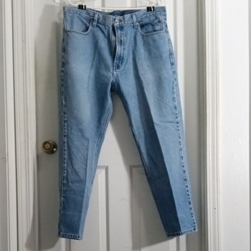 Harley-Davidson Light Blue Jeans with Silver Button